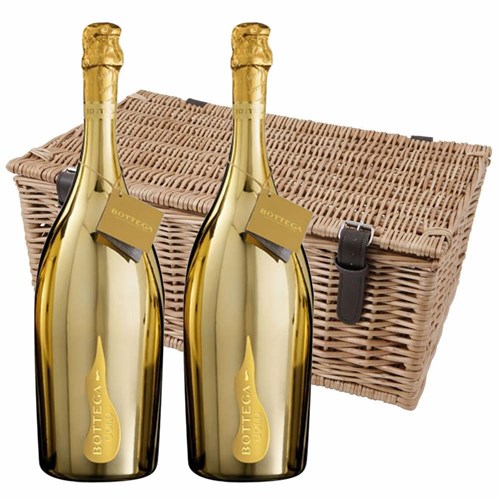 Magnum of Bottega Gold Prosecco Brut 150cl Duo Magnum Hamper (2x150cl)